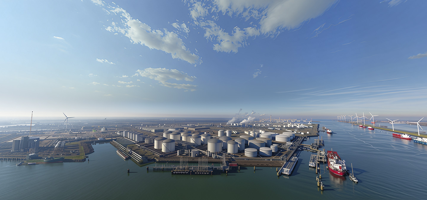 Harbour-Side Tanker Facility